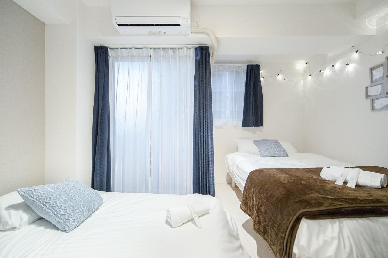 Nth Namba - Whole Floor 3 Flats - Self Check-In Only Apartment โอซาก้า ภายนอก รูปภาพ
