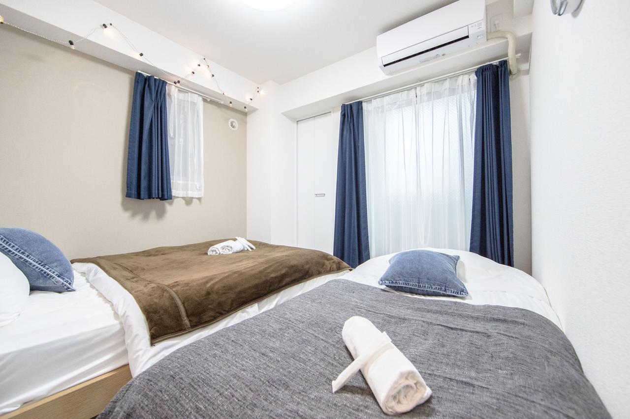 Nth Namba - Whole Floor 3 Flats - Self Check-In Only Apartment โอซาก้า ภายนอก รูปภาพ