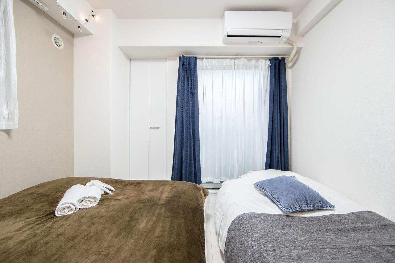 Nth Namba - Whole Floor 3 Flats - Self Check-In Only Apartment โอซาก้า ภายนอก รูปภาพ
